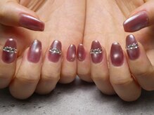 アマンネイル(aman.nail)/キラキラデザインネイル