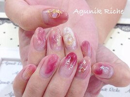 【ニュアンスネイル】