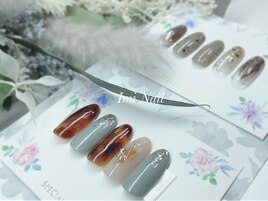 秋ネイルサンプルチップ