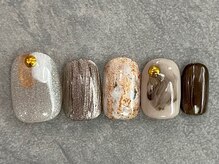 カラネイル 南森町店(calla nail)/シックな秋のよそおい