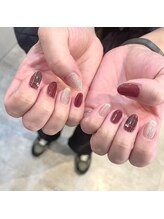 エムスラッシュ ネイル たまプラーザ(M.SLASH)/クリスマスネイル♪