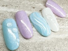 チェリーズネイル(Cherrys Nail)/パステル レイニーネイル　