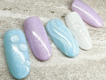 チェリーズネイル(Cherrys Nail)/パステル レイニーネイル　