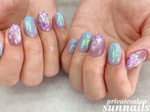 サンネイルズ(sun nails)/6本アート