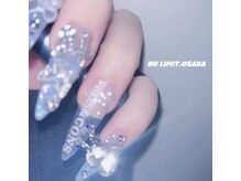 ノーリミットオオサカ 心斎橋(NOLIMIT.OSAKA)/フィルイン/長さだしネイル