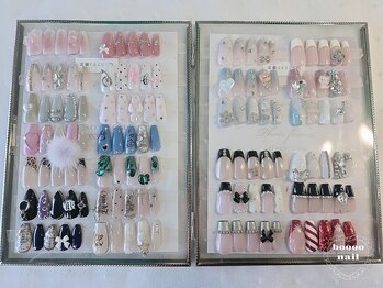 ブーネイル(boooo nail)の写真/デザインサンプルチップから選べる♪《定額ネイル》【A】5,500円から【I】10,000 円