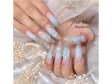 フリーネイル 都島店(free nail)の雰囲気(☆アート10本やり放題オフ込み¥7800♪☆長さだし10本¥10600♪)