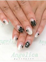 ネイルサロン アンジェリカ(Angelica)/No.20 カメリアネイル