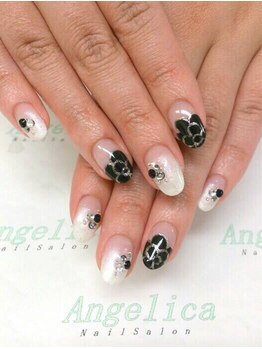 ネイルサロン アンジェリカ(Angelica)/No.20 カメリアネイル