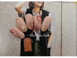 ▽. * 水滴ニュアンスネイル *.