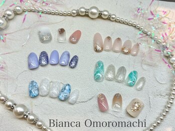 ビアンカ 沖縄おもろまち店(BIANCA)の写真/《シンプル～トレンドデザイン、豊富にご用意♪》初回オフ無料/カラーチェンジ◎ネイルをお得に楽しめる☆