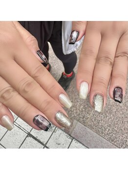 ニュアンス/もやもや/ミラー/冬