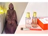 もちツヤ肌育★【よもぎ蒸し×ララピール全顔+パック+美容液】W施術.吸収率UP
