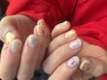 自分で簡単にはずせるジェルネイル☆ピールオフジェルネイル☆7150円～