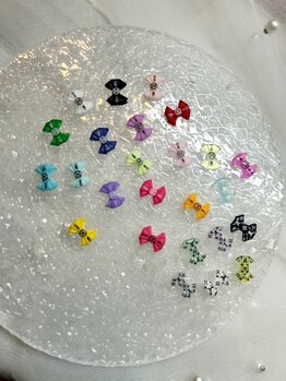 リトルアール(Little R)/新作 ロゴ リボンパーツ