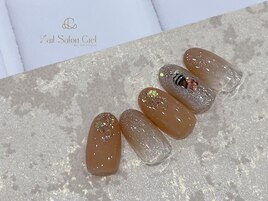 まろやかうるみキラキラネイル