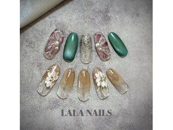 ララネイルズ(LALA NAILS)/定額アートコース ¥6,899