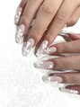 エスネイル 大宮店(es NAIL)&nbsp;手書きクロムネイル