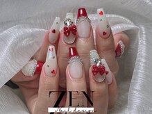 ゼン ネイル デザイン 池袋(ZEN NAIL DESIGN)/* 長 さだしやり放題×つけ放題