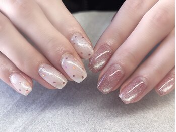 バレンタインネイル♪