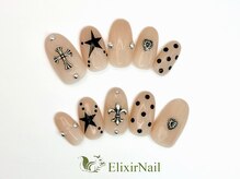 エリクサーネイル 池袋(Elixir Nail)/定額b カジュアル/クーポン使用
