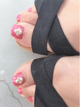 プティットスリール 西尾店(Petit Sourire)/【foot】人気のフットネイル♪