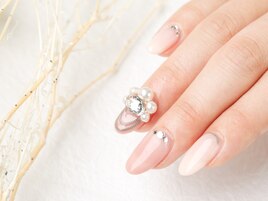 ポイント立体パールnail
