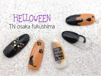 ティーエヌ 大阪福島店/Halloween Design★ 【Cコース】