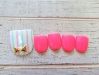 ブランロール 中目黒店(Blanl'or)/【Foot】カラフルストライプ