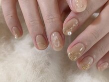 アイネイルズ 渋谷店(I nails)/【Yuki.f】パールニュアンス
