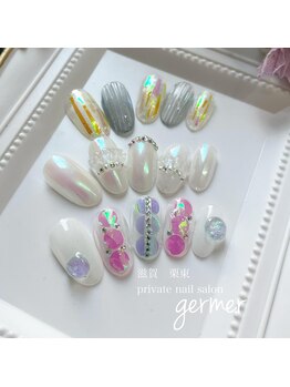 ジェルメ(germer)/キラキラ！オーロラサンプル！