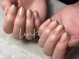 ミラーネイル　シェルネイル