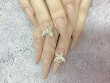 ジャスミンネイル(Jasmine Nail)/スカorチップ★シンプルビジュー