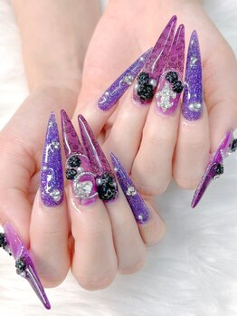 長さ出しのできるサロン