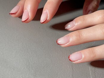 ナッピーネイル(NAPPY NAIL)/フレンチ8100円オフ代別