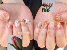 ハズグラスネイル(Haze Grass nail)/チューリップネイル
