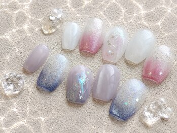 グロスネイル(gloss nail)/定額マンスリーデザイン