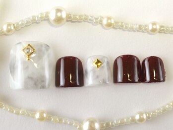 定額FOOTネイル¥8100