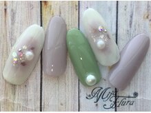 ホームネイルサロン 戸田 ミハ フルーラ(Home Nail Salon Mija Flura)/スタンダード 　I218ST