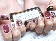 プロフェッショナル ネイルサロン ラヴィアス(LAVIAS)/【ジェル】お好きなアート6本