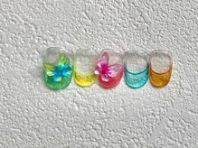 ゆびノさき/先端クリアフレンチ