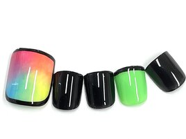 夏ネイル☆蛍光ネイル