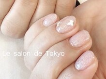 サロンド トウキョウ(Le salon de TOKYO)/キラキラ☆蝶々ネイル