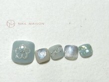 ネイルメゾン 梅田(NAIL MAISON)/フラワーマグネットポップブルー