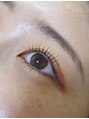 フープ 志木(HOOP) まつげパーマ立ち上げつつ、毛先カールデザインです