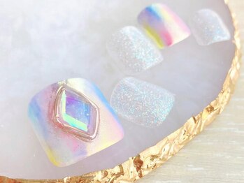 リゾートデバリ(ReSORT de BALI)の写真/【夏☆foot nail☆】全員OK!!≪新規 他店off込≫選べるART込♪¥6980/¥7980/¥8980！巻爪矯正同時可能◎