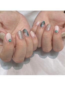 シックドゥヨコテ(CHIC de Yokote)/夏ネイル