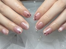 ブランシュネイル(BlancheNail)/さり気なくハート入れちゃった☆