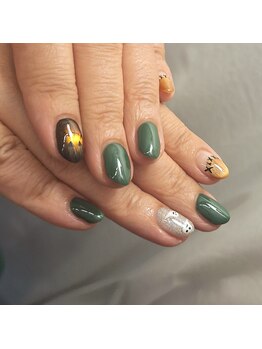 コスモ オーラ ネイル(Cosmo Aura Nail)/◆季節のデザイン/秋◆