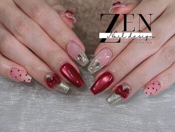 ゼン ネイル デザイン 池袋(ZEN NAIL DESIGN)/* 長 さだしやり放題×つけ放題